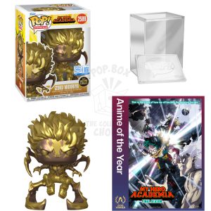 My Hero Academia Pop! Izuku Midoriya (Gold) with Pop! Protector