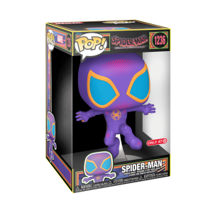 Funko Pop! Jumbo Spider-Man (Miles Morales) (Black Light) 1236 - Imagen 1