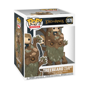Funko The Lord of the Rings Pop! Super Treebeard with Merry & Pippin 1579 - Imagen 1