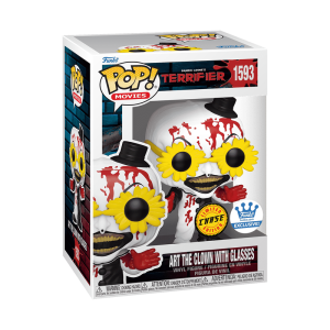 Funko Pop! Art the Clown with Glasses Vinyl Figure #1593 Chase Exclusive - Imagen 1