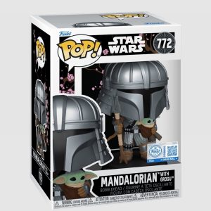 Funko Star Wars Pop! Mandalorian with Grogu (Impressions) 772