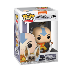 Funko Pop! Aang with Momo Vinyl Figure #534 - Imagen 1