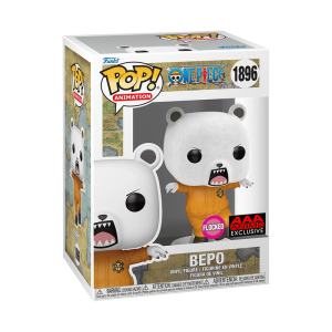 Funko Pop! Bepo Flocked Vinyl Figure #1896 (AAA Anime Exclusive) - Imagen 1