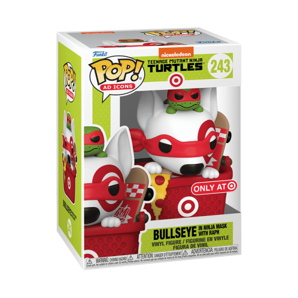 Funko Pop! Bullseye in Ninja Mask with Raph Vinyl Figure #243 (Only AT)