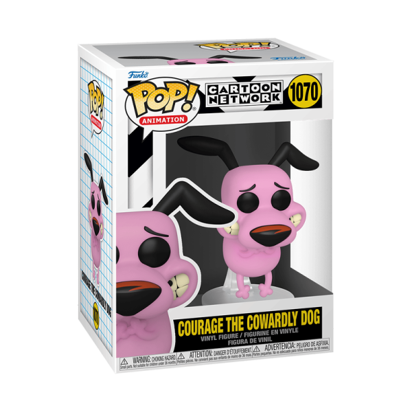 Funko Pop! Courage the Cowardly Dog Vinyl Figure #1070