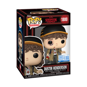 Funko Pop! Dustin Henderson Vinyl Figure #1800 (Hot Topic Exclusive) - Imagen 1