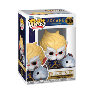 Funko Pop! Heimerdinger with Poro Vinyl Figure #1605 - Imagen 1