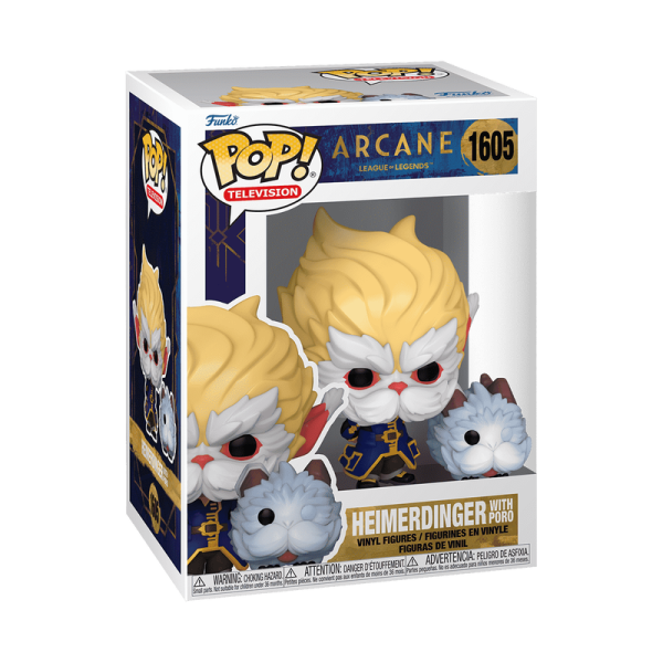 Funko Pop! Heimerdinger with Poro Vinyl Figure #1605
