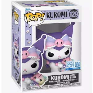 Funko Pop! Hot Topic Exclusive Kuromi with Baku Vinyl Figure #129 - Imagen 1