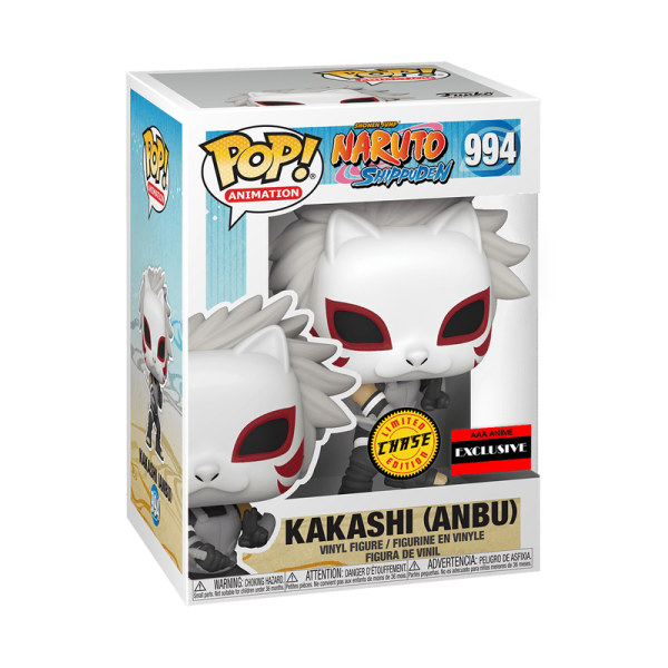 Funko Pop! Kakashi (Anbu) Vinyl Figure #994 Chase AAA Anime Exclusive