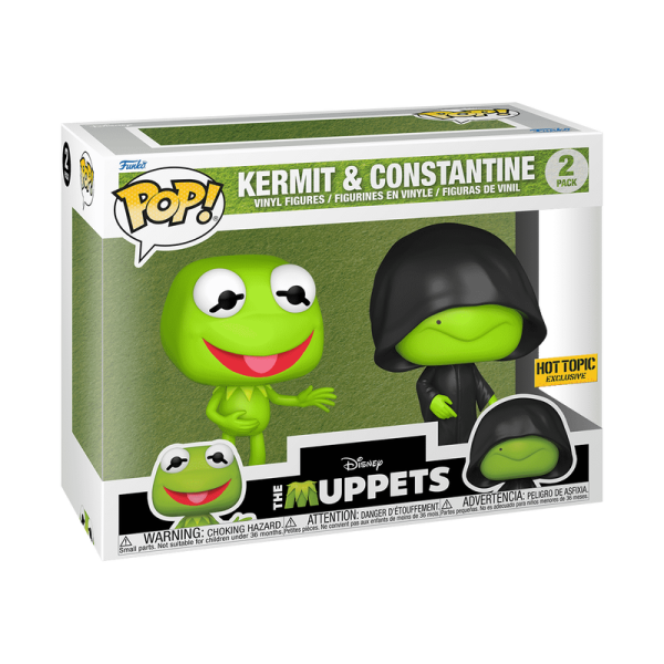 Funko Pop! Kermit & Constantine Vinyl Figure (2-Pack) #2 Hot Topic Exclusive