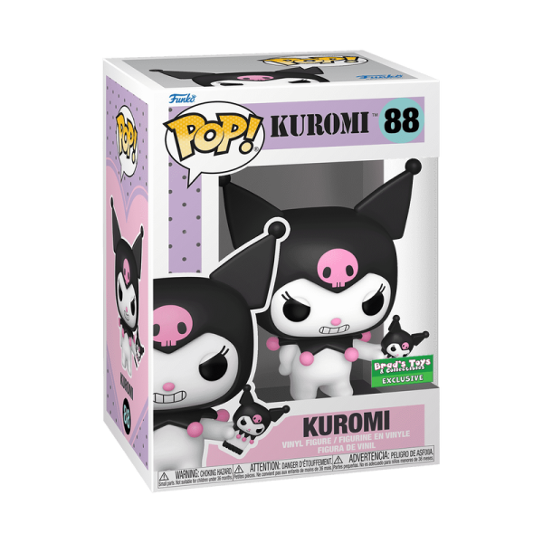 Funko Pop! Kuromi Vinyl Figure #88 (Flocked Chase Exclusive)