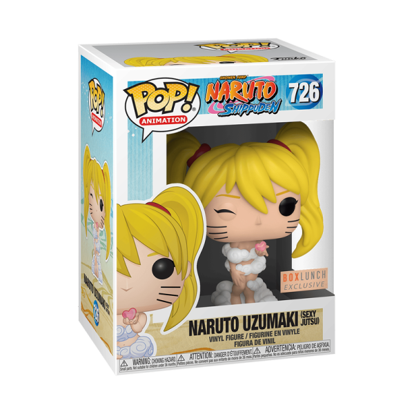 Funko Pop! Naruto Uzumaki (Sexy Jutsu) Vinyl Figure #726 BoxLunch Exclusive