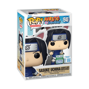 Funko Pop! Sasuke Uchiha (Sasuke's Paw Encyclopedia) Vinyl Figure #1940 Funko WonderCon 2025 Limited Edition - Imagen 1