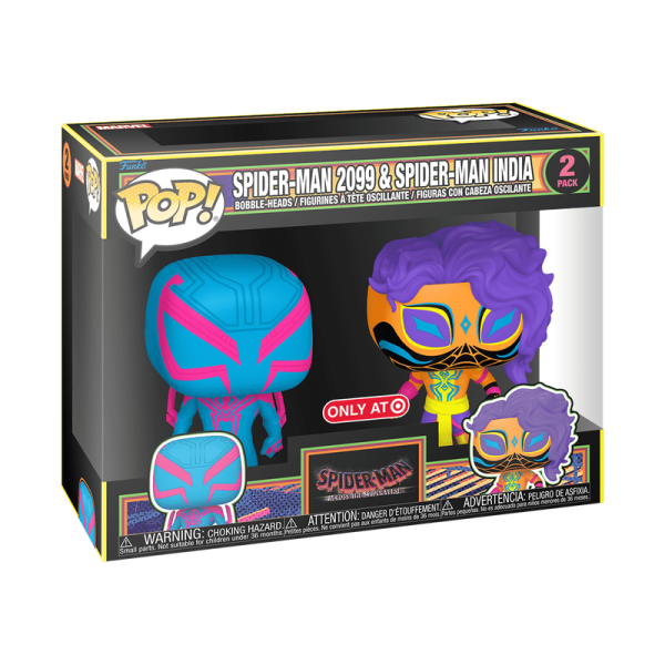 Funko Pop! Spider-Man 2099 & Spider-Man India 2-Pack