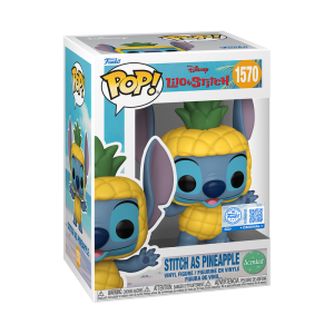 Funko Pop! Stitch as Pineapple Vinyl Figure #1570 (Scented, Exclusive) - Imagen 1